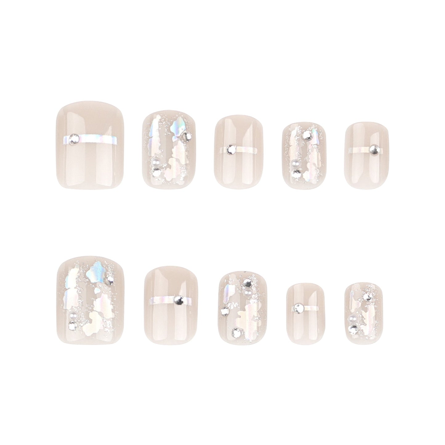 24pcs/Set Press On Nails GN039