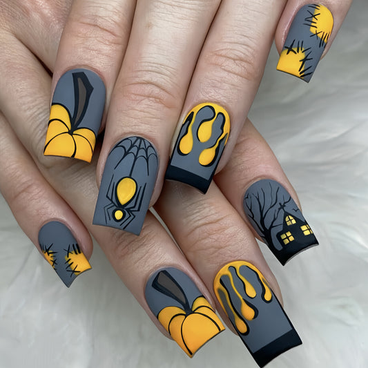 24pcs/Set Press On Nails