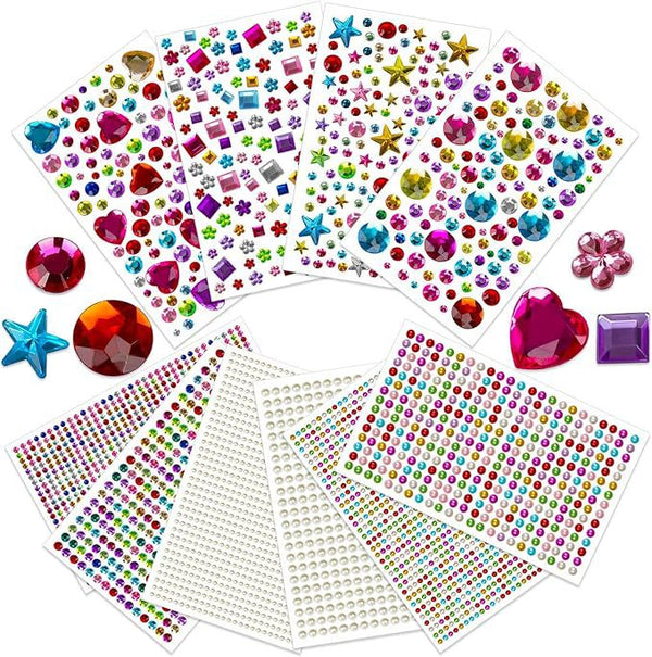 DIY Decorative Sticker Acrylic Shiny Crystal Diamond Sticker