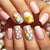 Cute chick egg polka dots