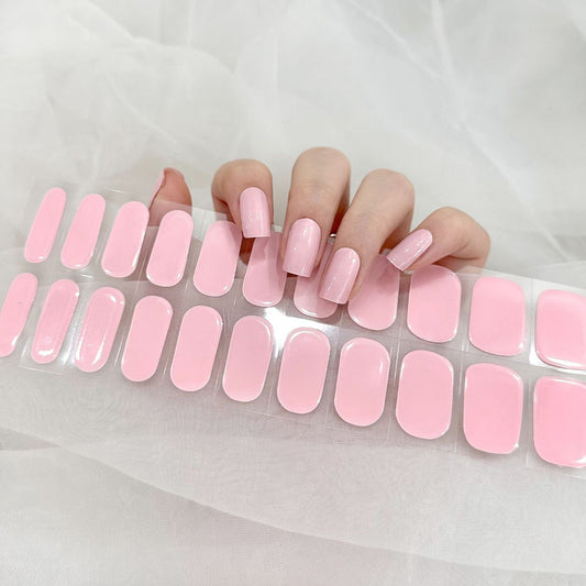 Semicured UV gel nail sticker kit GEL2049