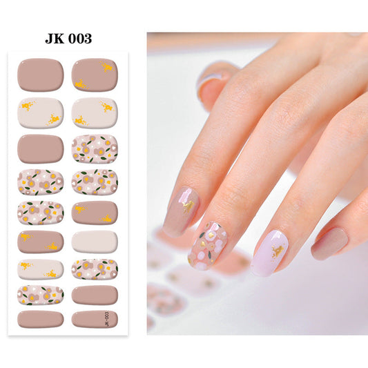 Semi-Cured Gel Nail sticker JK-003