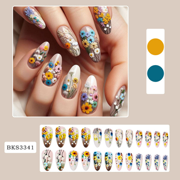 24pcs/Set Press On Nails