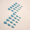 30 pieces of blue aurora