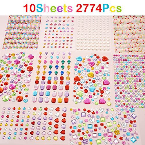 DIY Decorative Sticker Acrylic Shiny Crystal Diamond Sticker
