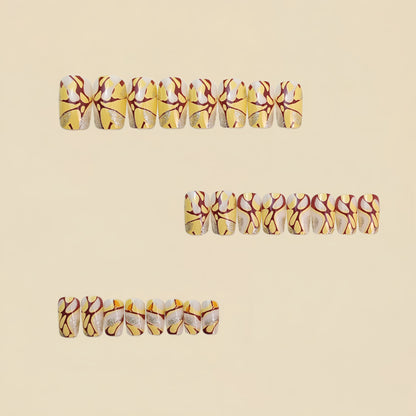 24pcs/Set Press On Nails
