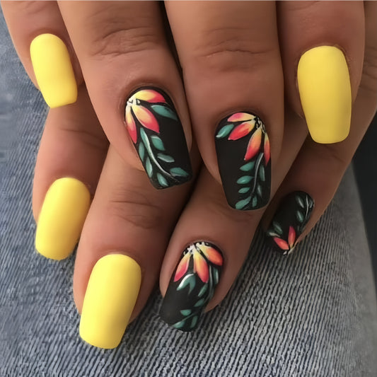 24pcs/Set Press On Nails