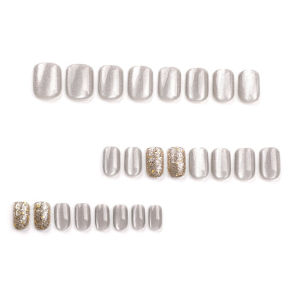 24pcs/Set Press On Nails GN006