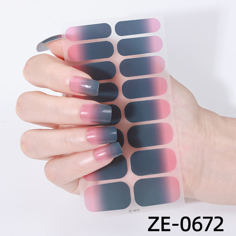 Nail Wraps（No UV light needed）