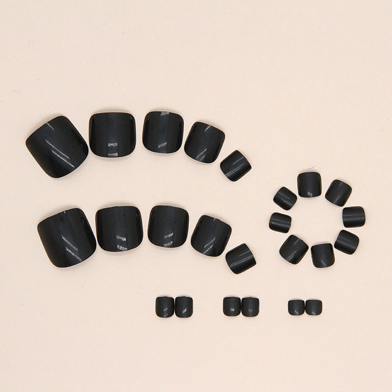 Press On Toe nails Set 16pcs/set F070