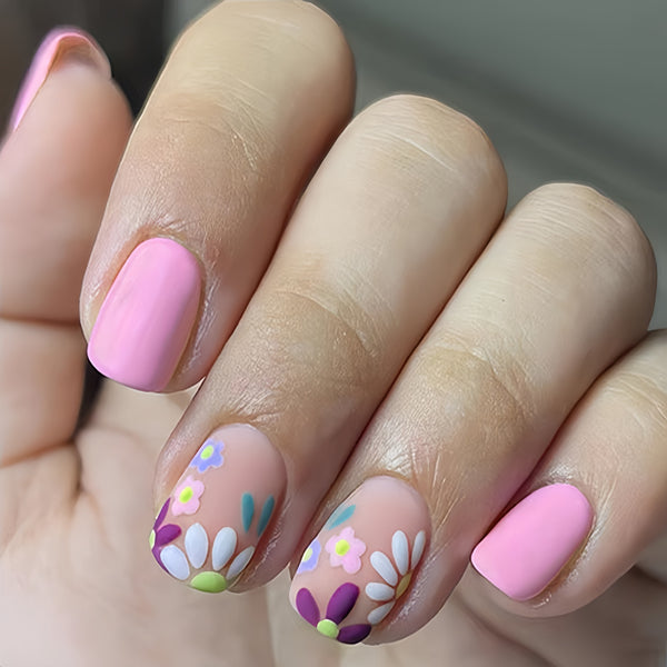 24pcs/Set Press On Nails