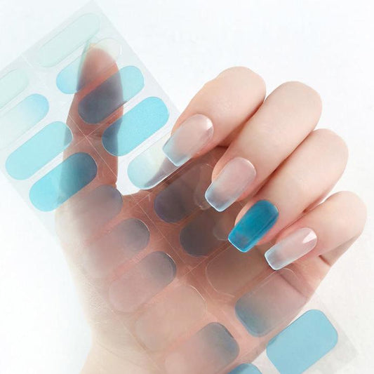 Semicured UV gel nail sticker kit SF24-1073