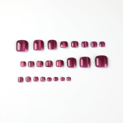 Press On Toe nails Set 24pcs/set JP2314