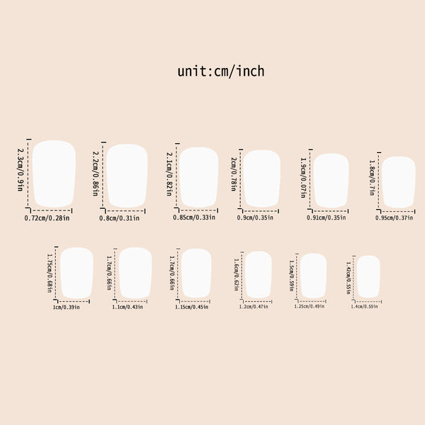 Milk white peach pink ombre gold glitter