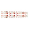 24pcs/Set Press On Nails JB1003