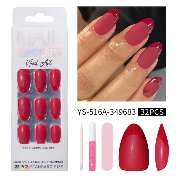 32 PCS fake nails