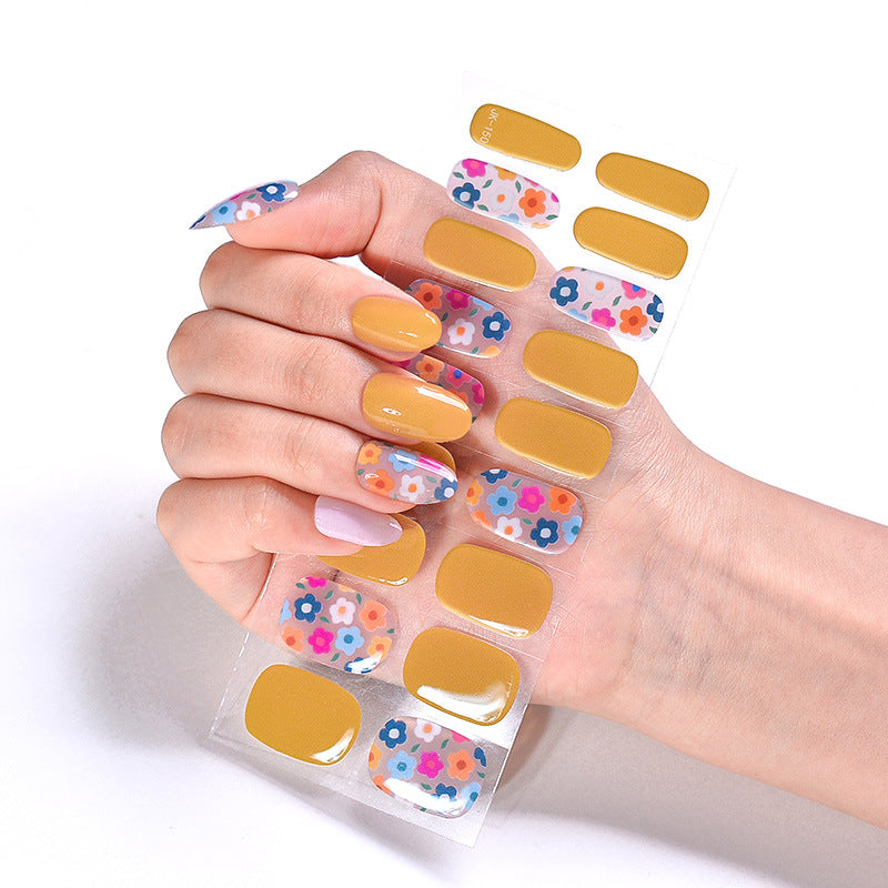 Semi-Cured Gel Nail sticker JK-150