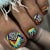 Pedicure fake nail Y604