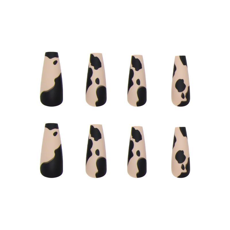 Leopard nail matte armor