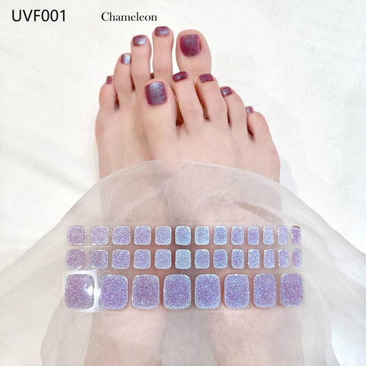 Pedicure Gel Nail Strips UVF001