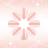30 pieces pink electroplating