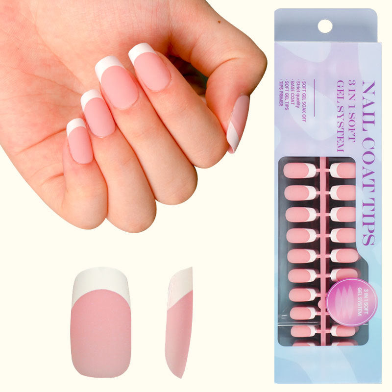 300pcs/set Pre-colored Gel Nails Tips