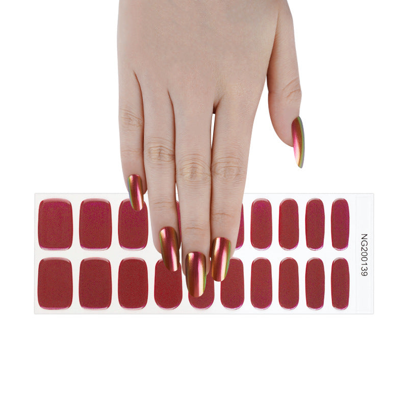 Semi-cured Gel Nail Wraps