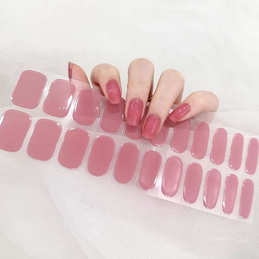 Semicured UV gel nail sticker kit GEL2084