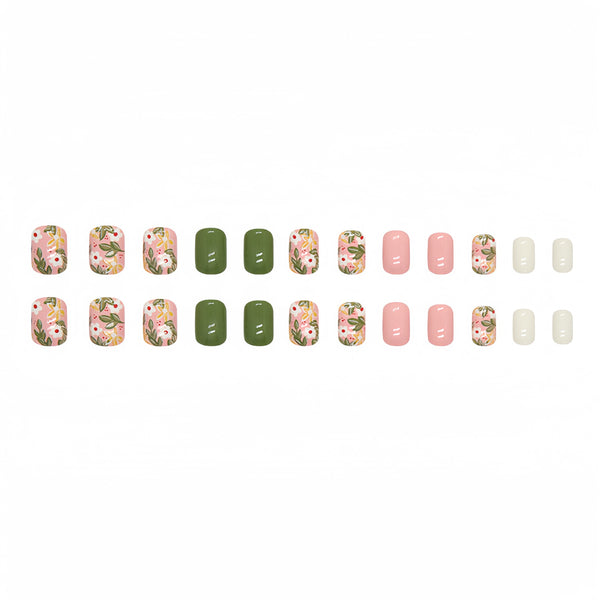 24pcs/Set Press On Nails