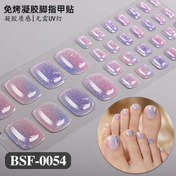 UV-free gel manicure sticker
