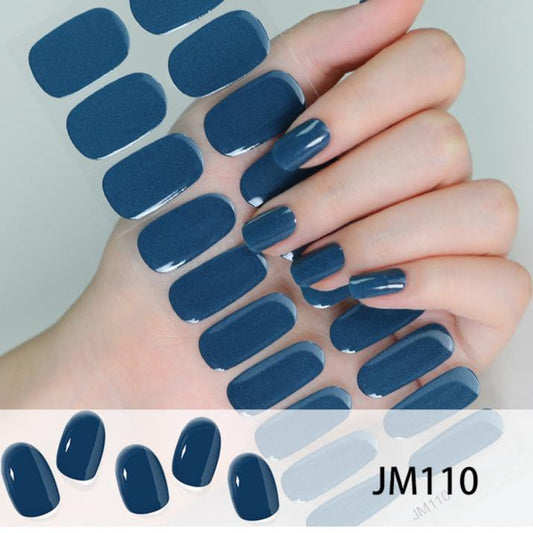 Semi-cured Gel Nail Strips JM110