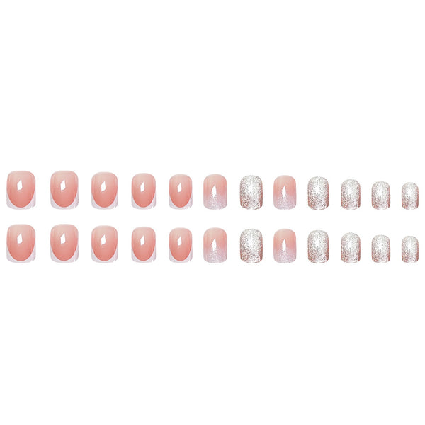 Pink fine glitter