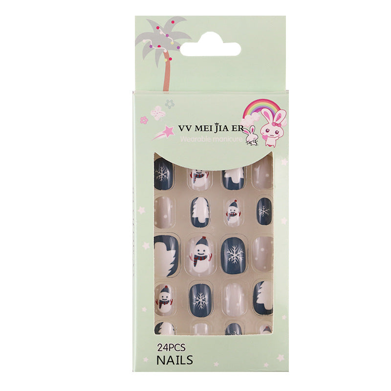 Mini Press On Nails For Kids 24 Pcs KPN6-006