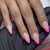 30 pieces rose red regular edge