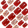 Glitter pink leopard print
