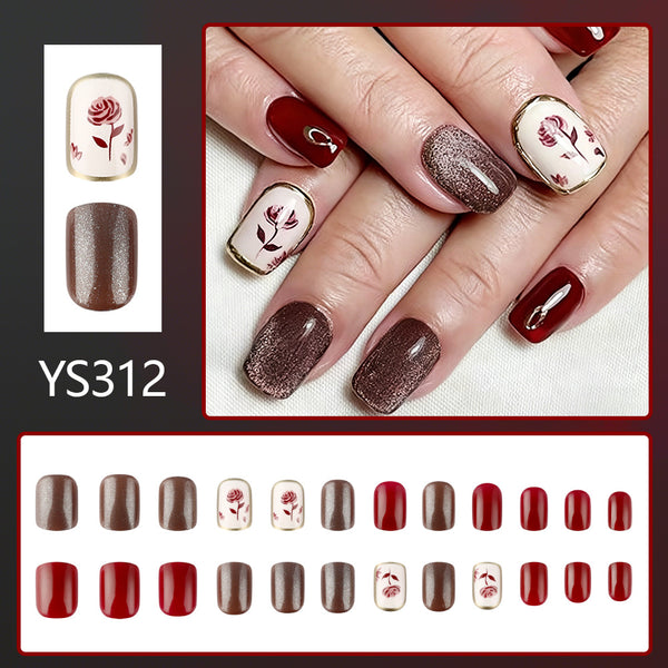 Rose pop glitter