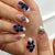 Vintage Blue Flowers
