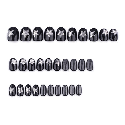 24pcs/Set Press On Nails GN054