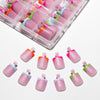 Toenails Color French 150 pieces Pedicure