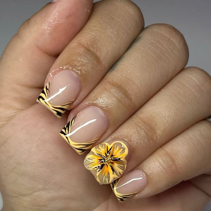24pcs/Set Press On Nails