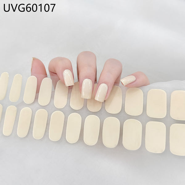 ins UV gel nail sticker UVG60107