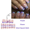 24pcs/Set Press On Nails