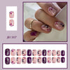 Purple flower ombre