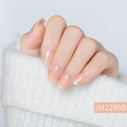 Semicured UV gel nail sticker kit JM2286B