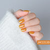 Semicured UV gel nail sticker kit