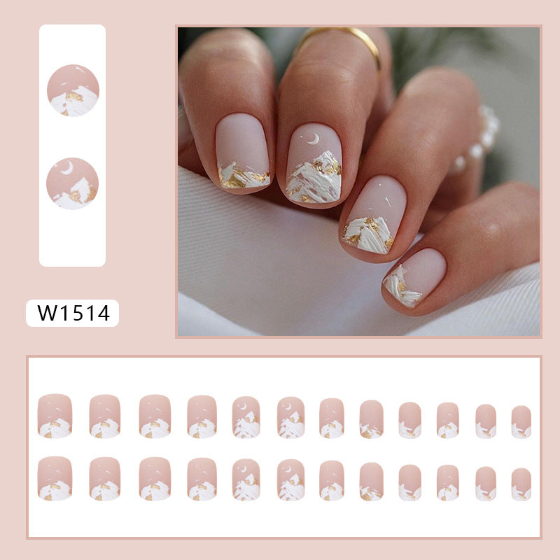 Press on nail 20pcs W1514