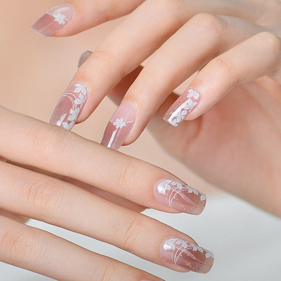 Semi-Cured Gel Nail sticker kit JQ019