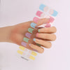 Semicured UV gel nail sticker kit YBNG02060