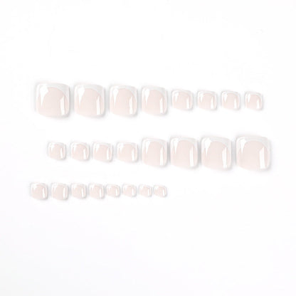 Press On Toe nails Set 24pcs/set JP2209