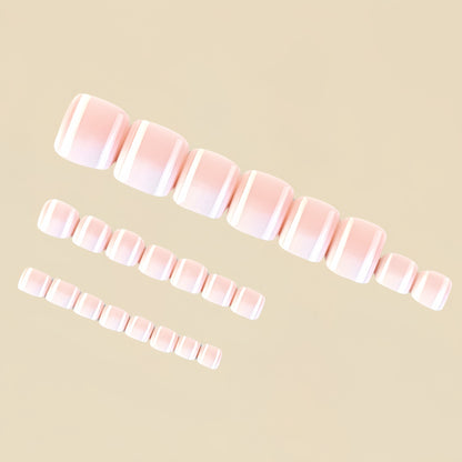 Pedicure fake nail